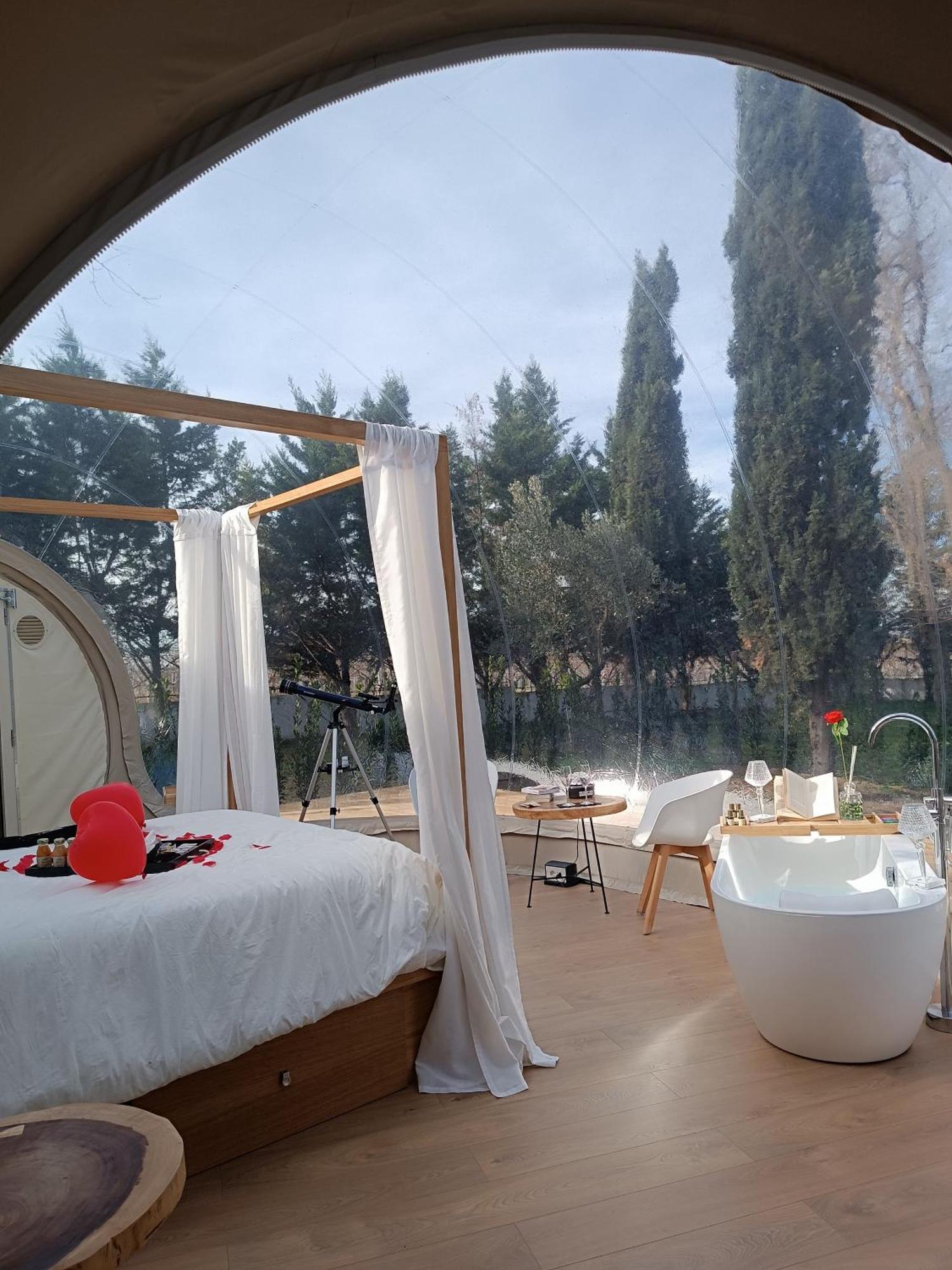 Bubble Room Puglia Villa Bautier Bubblenights Cerignola Buitenkant foto