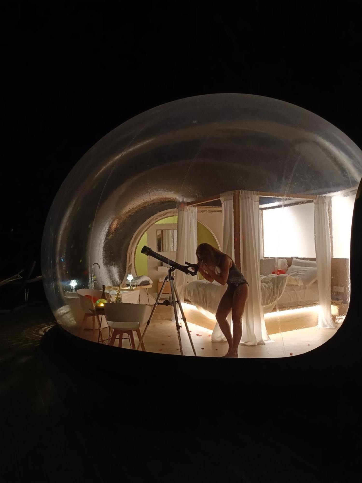 Bubble Room Puglia Villa Bautier Bubblenights Cerignola Buitenkant foto