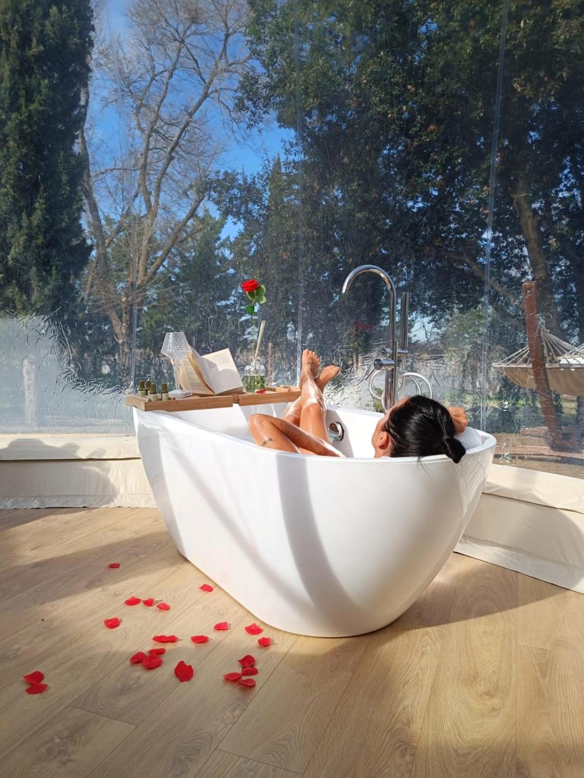 Bubble Room Puglia Villa Bautier Bubblenights Cerignola Buitenkant foto